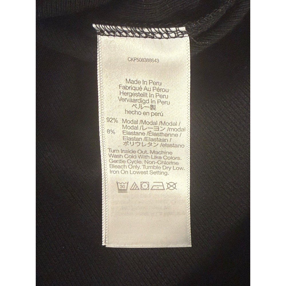 Madewell The 9-9 Cami in LuxeRib Jet Black Tank Top NZ376 Women's Medium NEW - Picture 7 of 8